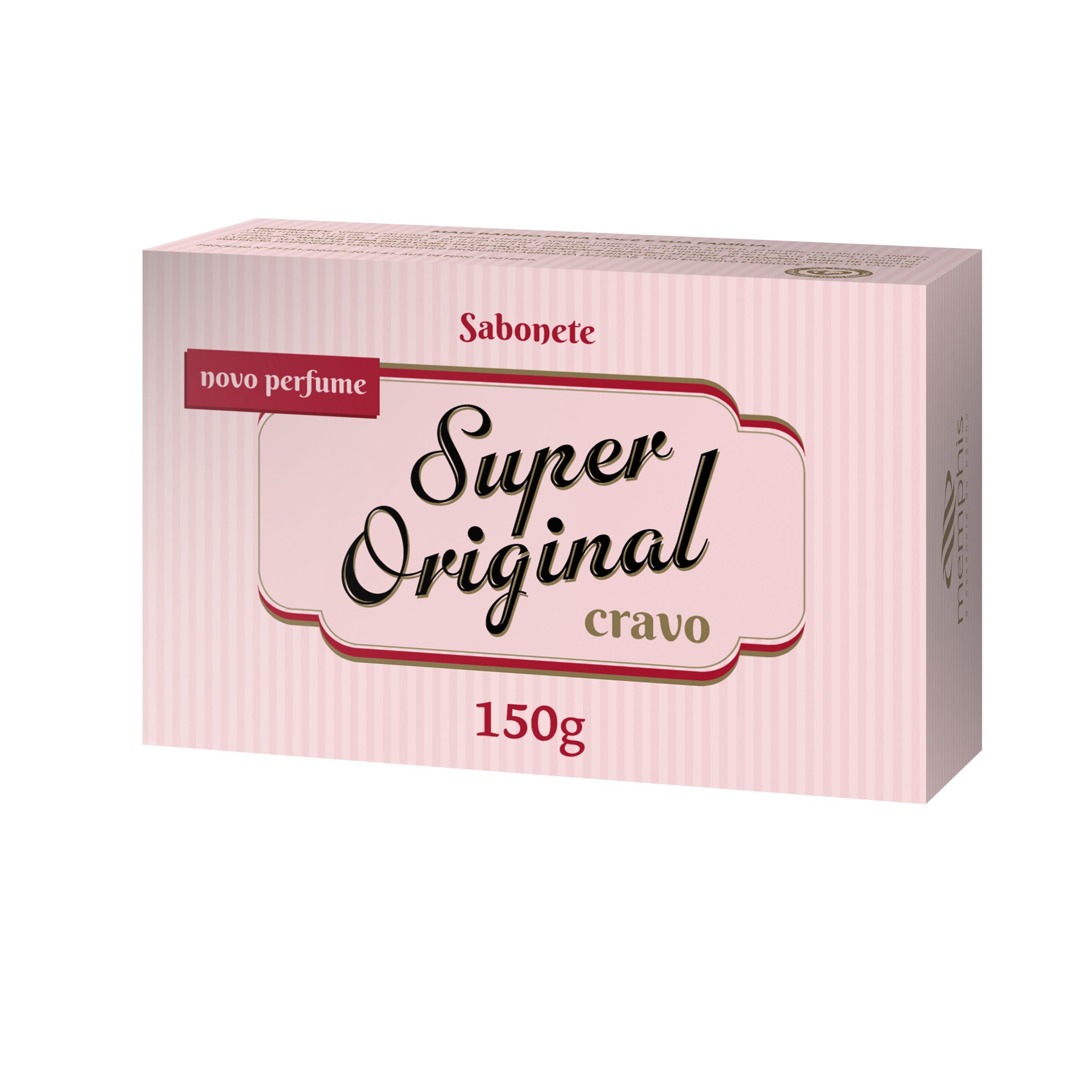 SABONETE SUPER ORIGINAL CRAVO APRESENTA NOVO PERFUME