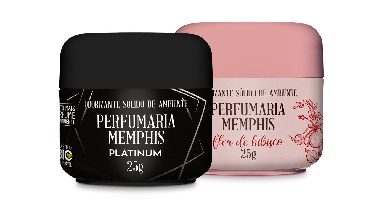 Novos Odorizantes Sólidos de Ambiente Perfumaria Memphis