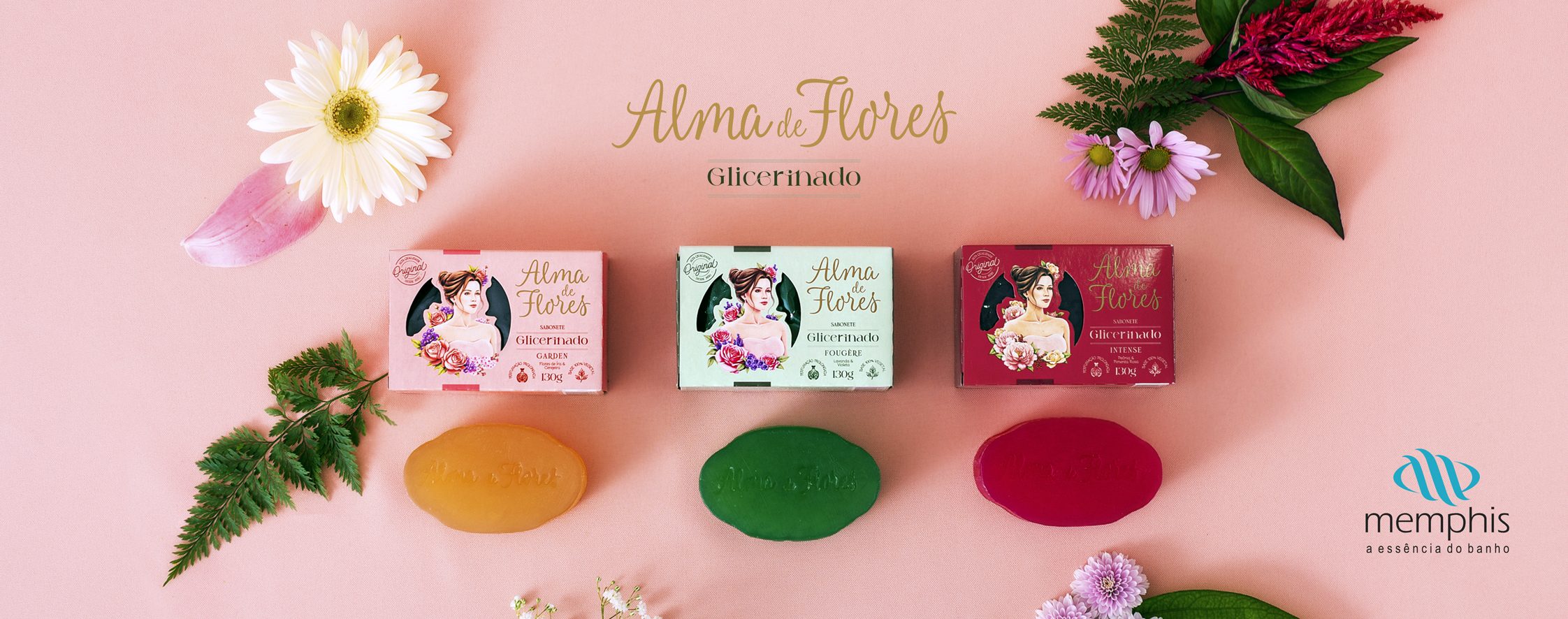 Lançamento Alma de Flores Glicerinado