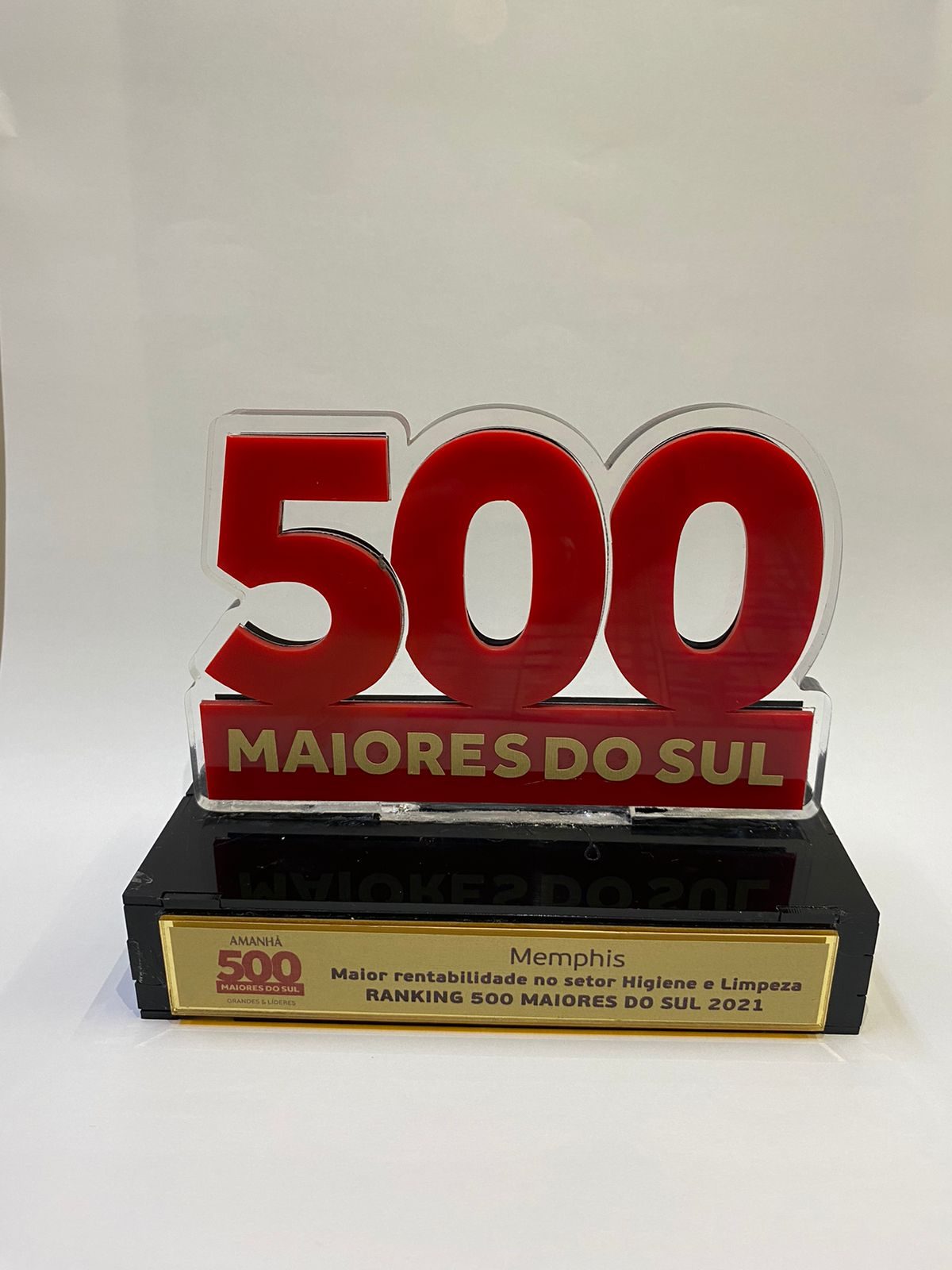 Reconhecida como a empresa mais rentável de Higiene e Limpeza pela Revista Amanhã: 500 Maiores do Sul.