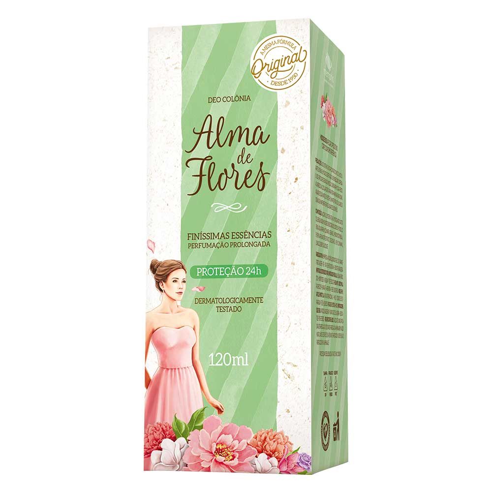 Deo Colônia Alma de Flores Clássico