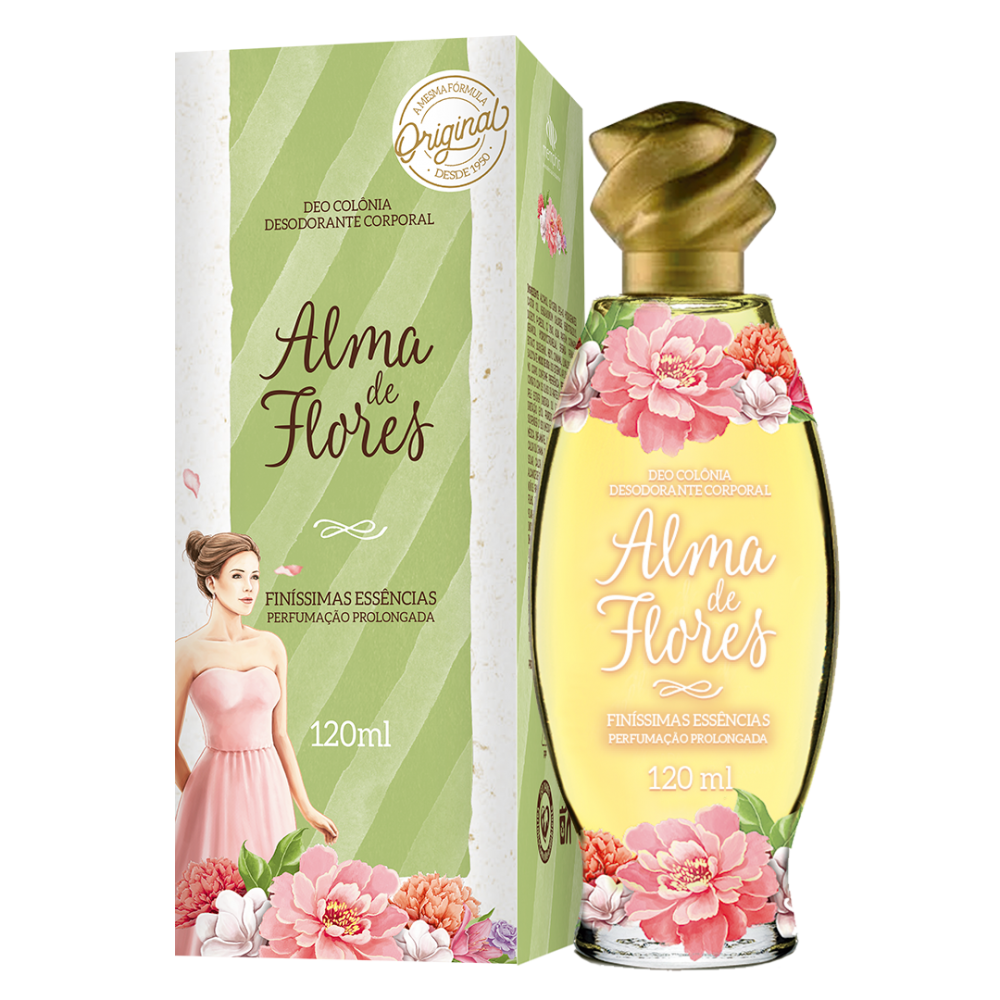 Deo Colônia Alma de Flores Clássico