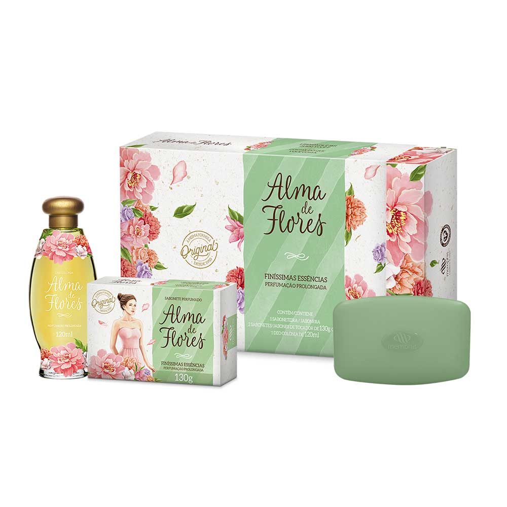 Estojo Presente Alma de Flores Clássico
