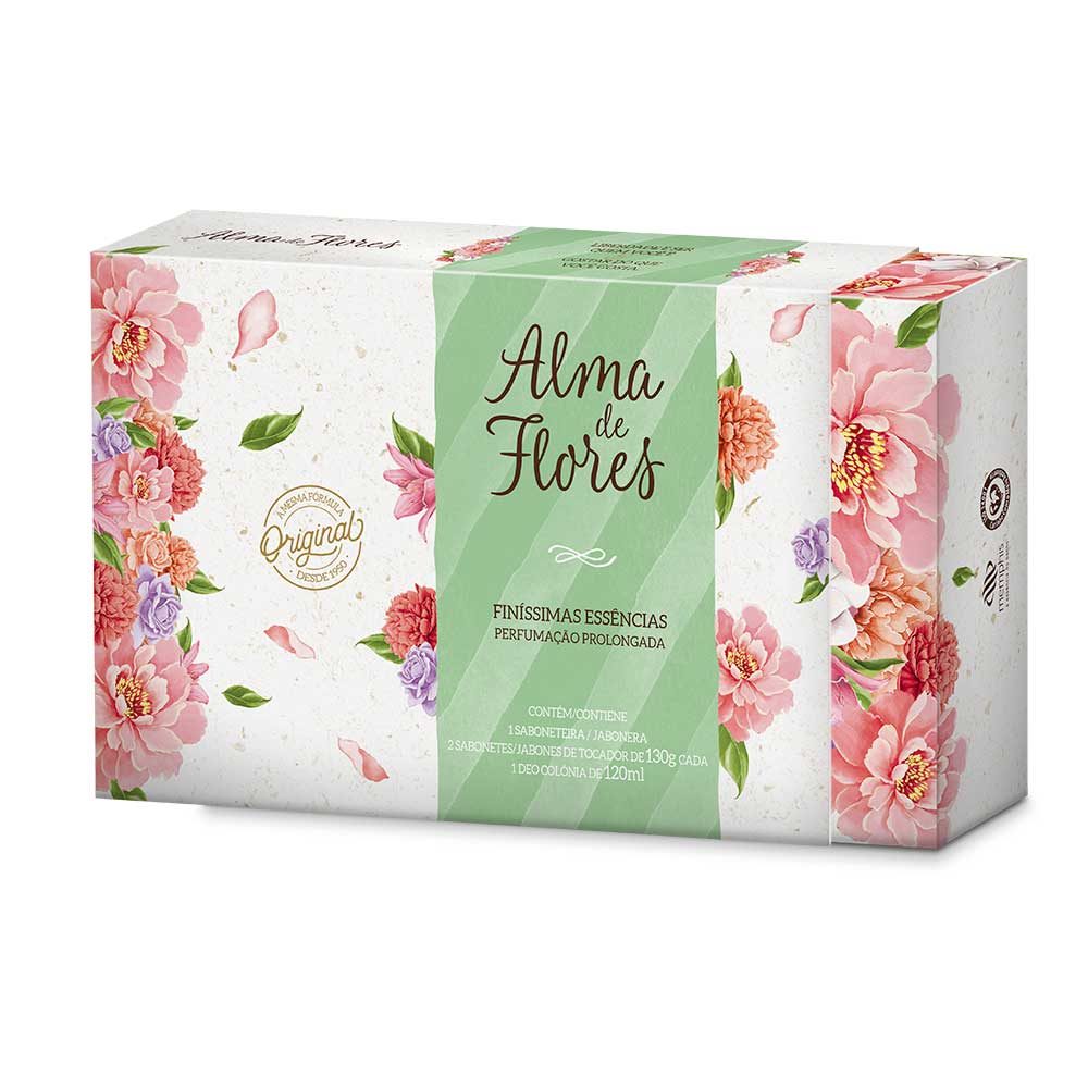 Estojo Presente Alma de Flores Clássico