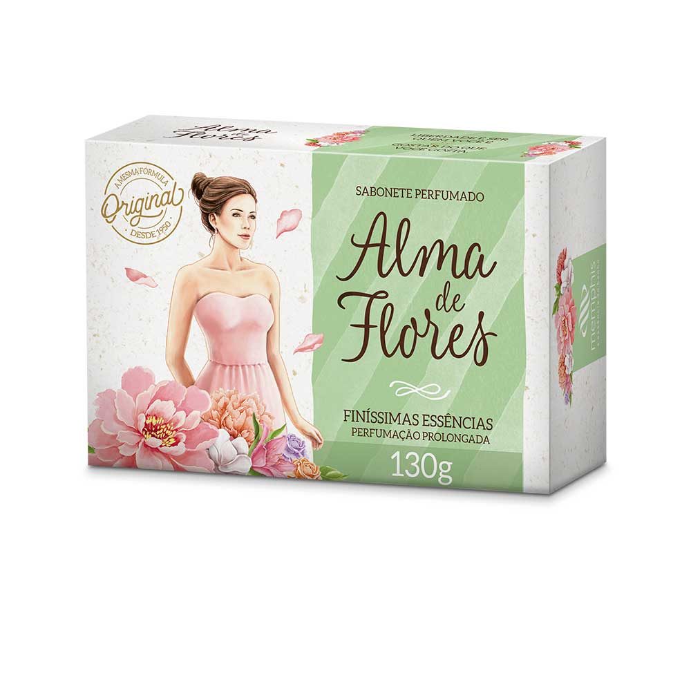 Sabonete Alma de Flores Clássico