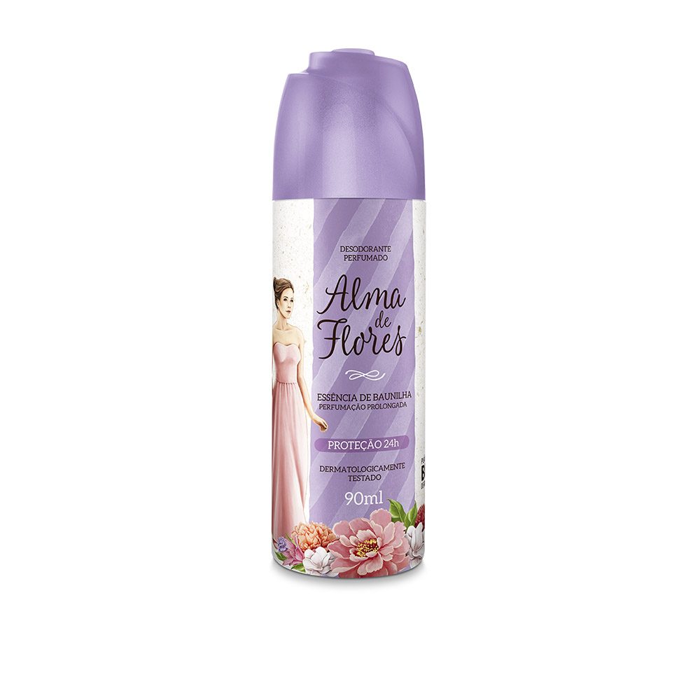 Desodorante Spray Alma de Flores Baunilha