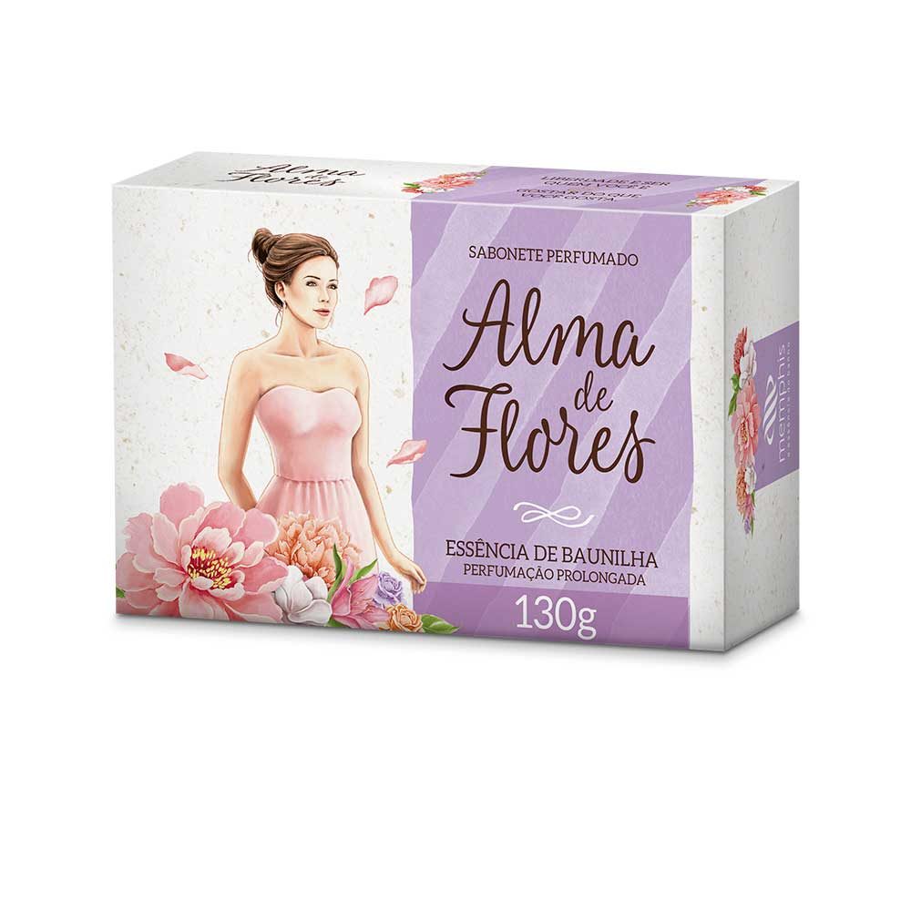 Sabonete Alma de Flores Baunilha