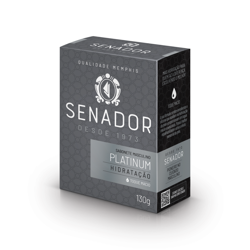 Sabonete Senador Platinum