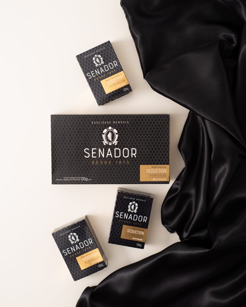 Estojo 3 Sabonetes Senador Seduction