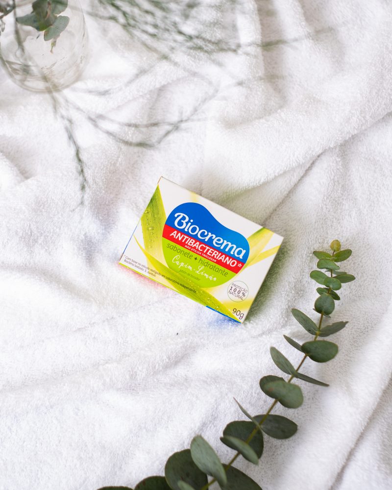 Sabonete Biocrema Proteção Natural Capim-limão