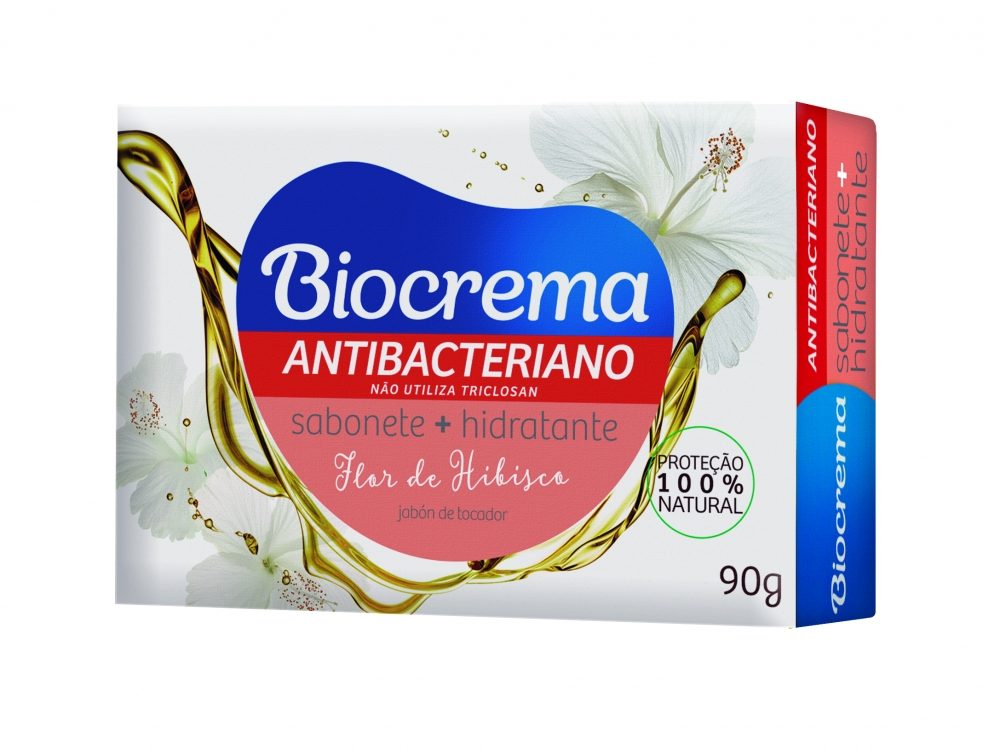 Sabonete Biocrema Flor de Hibisco 90g