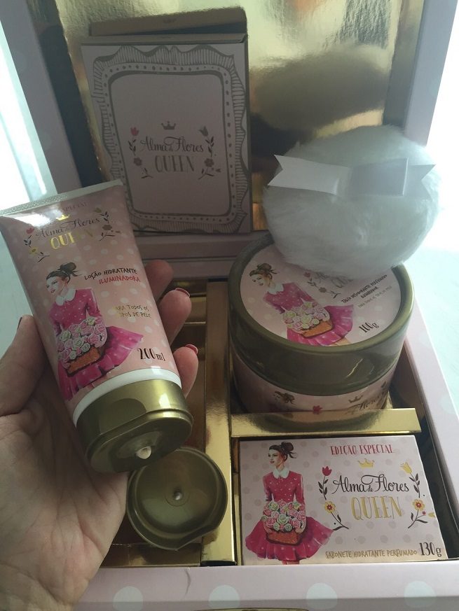 Os produtos da Alma de Flores Queen por Flávia Pípolo