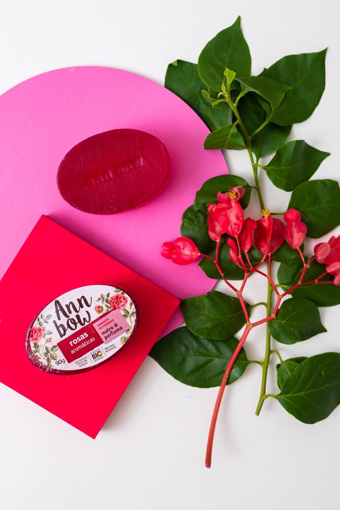 Sabonete Ann Bow Rosa