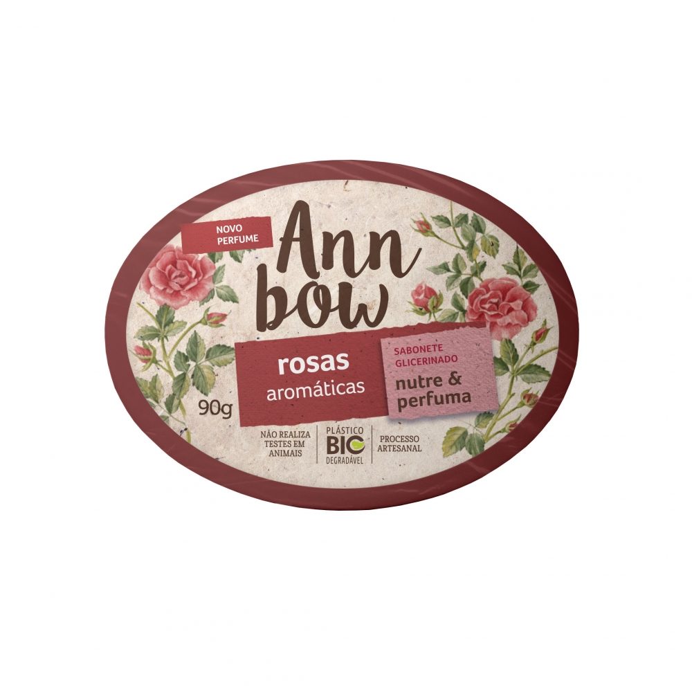 Sabonete Ann Bow Rosa