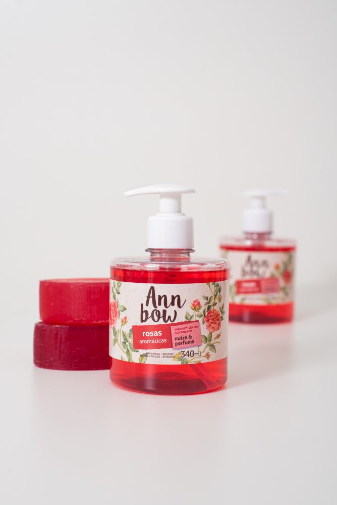 Sabonete Líquido Ann Bow Rosa