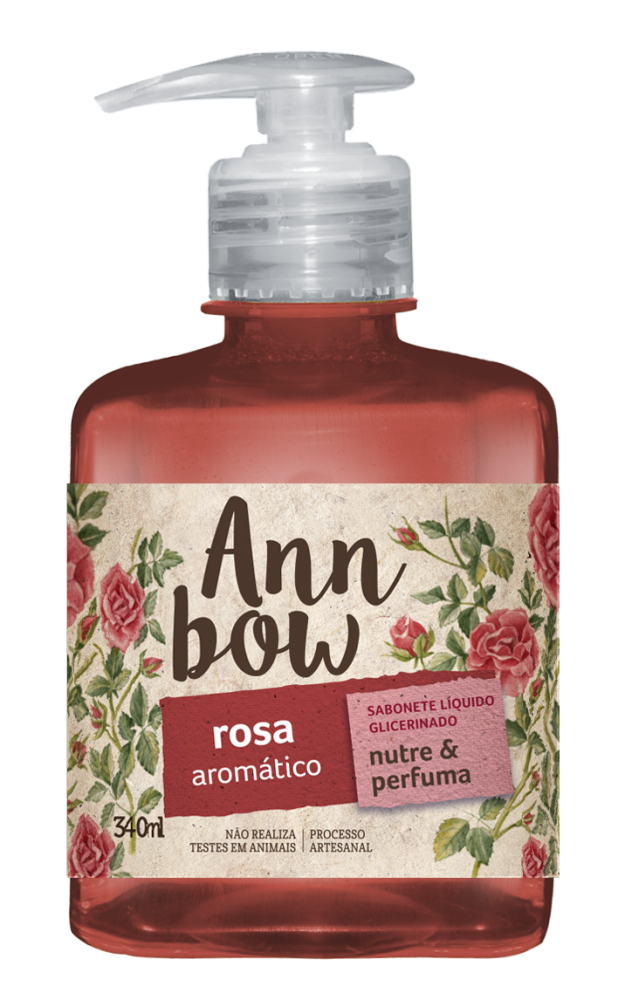 Sabonete Líquido Ann Bow Rosa