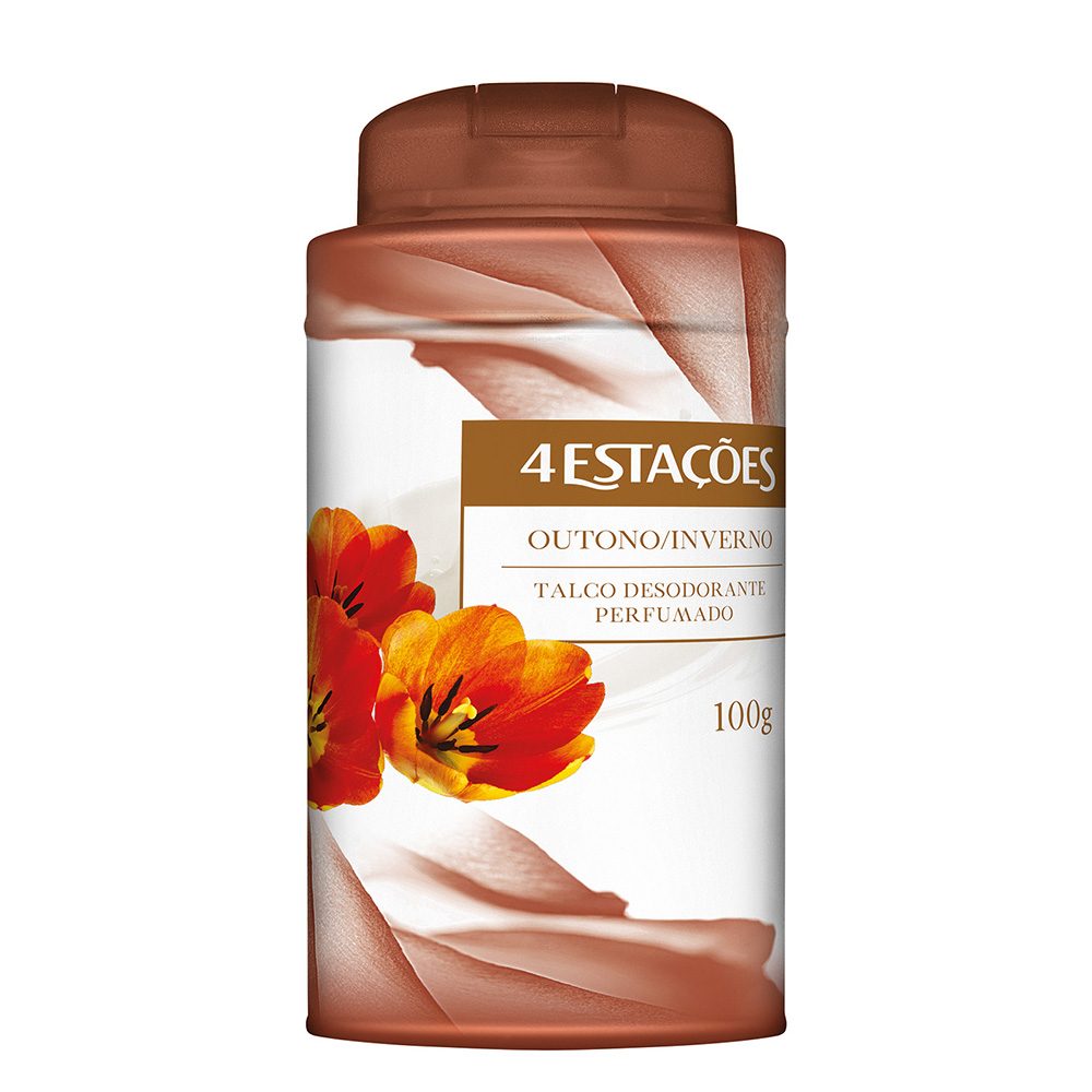 Talco Perfumado 4 Estações Outono/Inverno