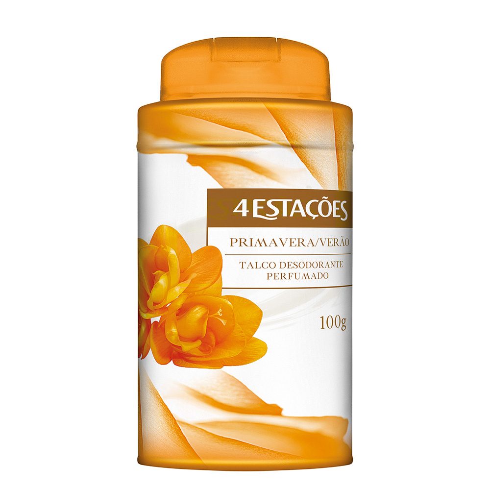 Talco Perfumado 4 Estações Primavera/Verão