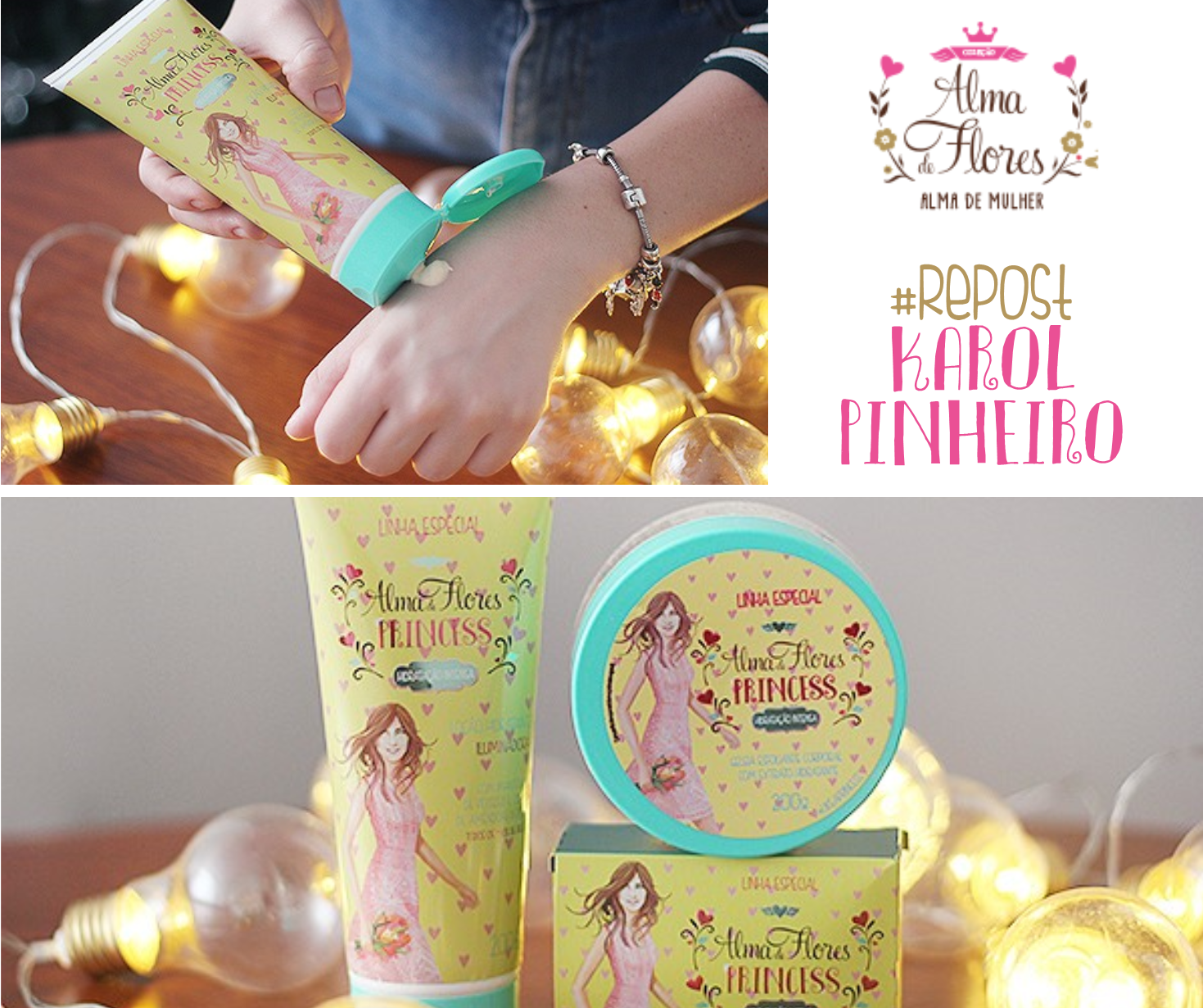 Testados: produtos para o corpo #LikeaPrincess, de Alma de Flores por Karol Pinheiro