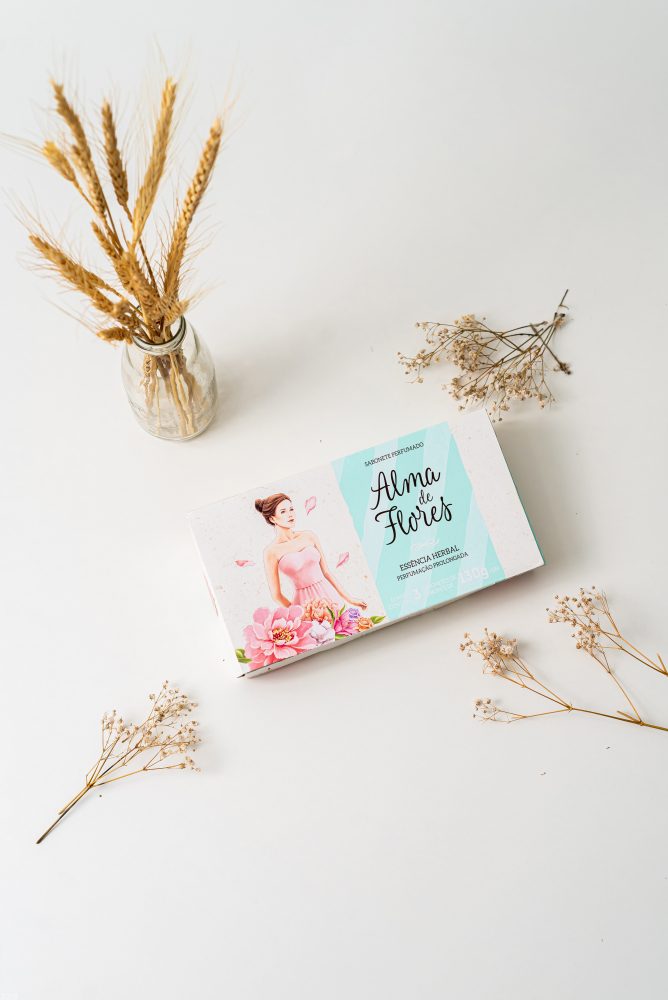 Estojo 3 Sabonetes Alma de Flores Herbal