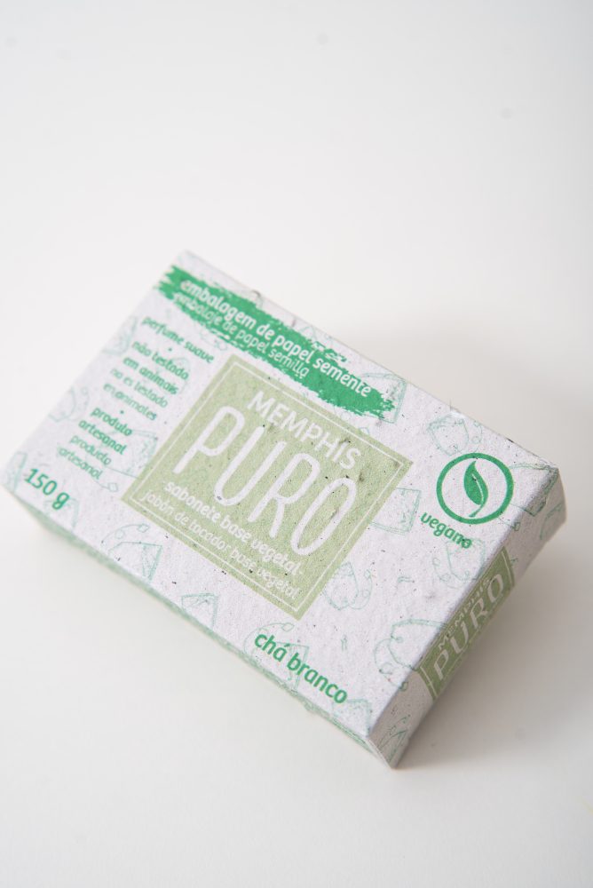Sabonete Puro Vegetal Chá Branco 150g