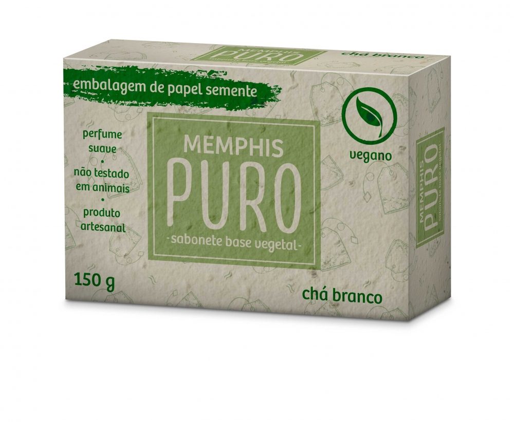 Sabonete Puro Vegetal Chá Branco 150g