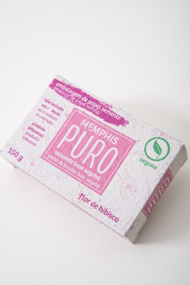 Sabonete Puro Vegetal Hibisco 150g