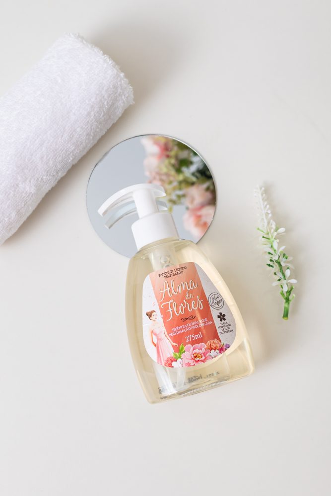 Sabonete Líquido Alma de Flores Floral Rosé 275ml