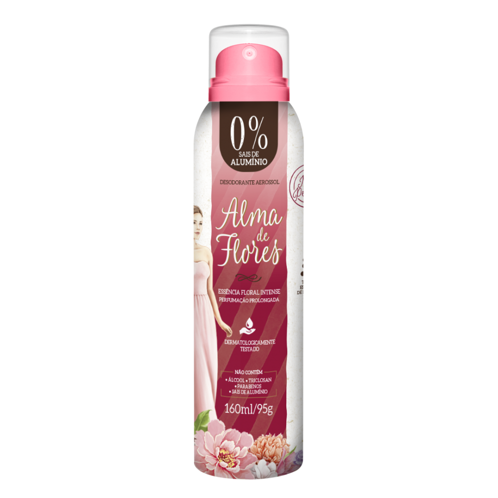 Desodorante Aerossol Alma de Flores Floral Intense 160ml