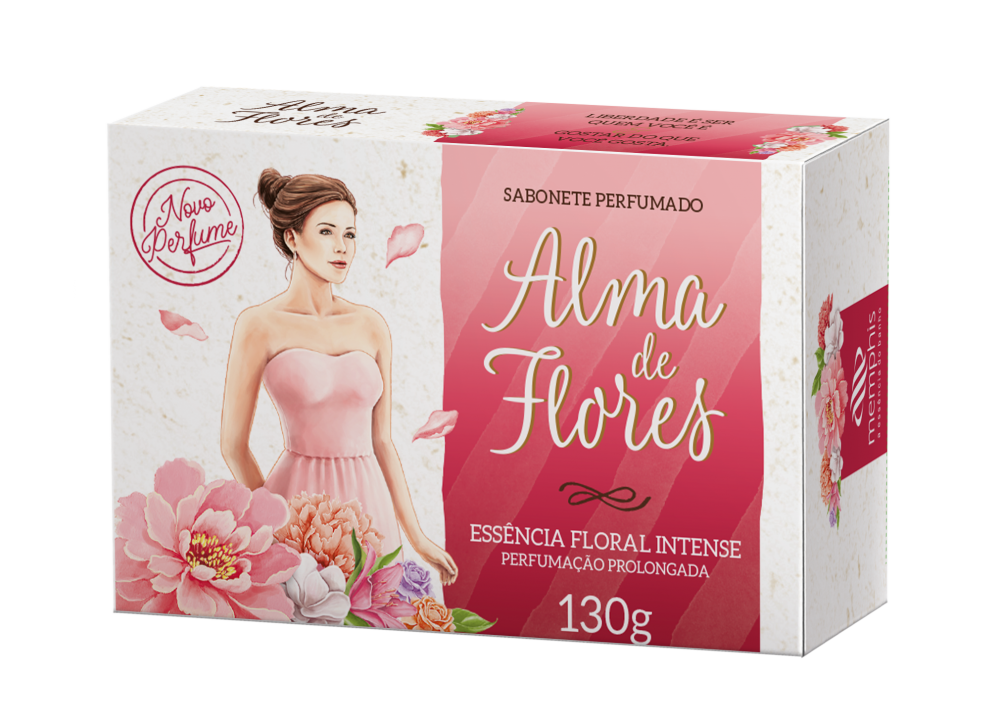 Sabonete Alma de Flores Floral Intense 130g
