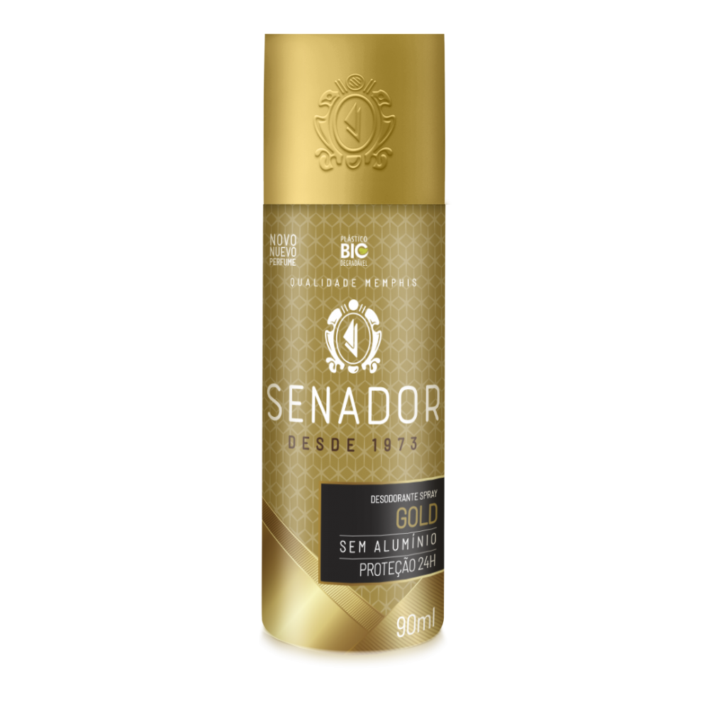 Desodorante Spray Senador Gold 90ml