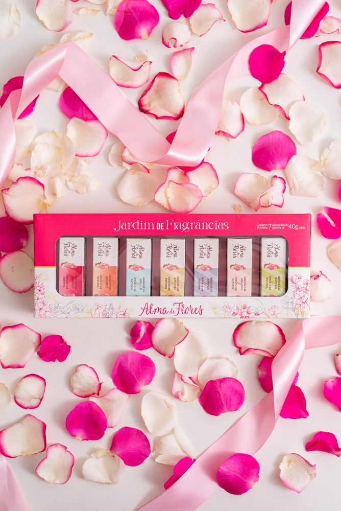 Estojo Alma de Flores 7 Sabonetes 40g
