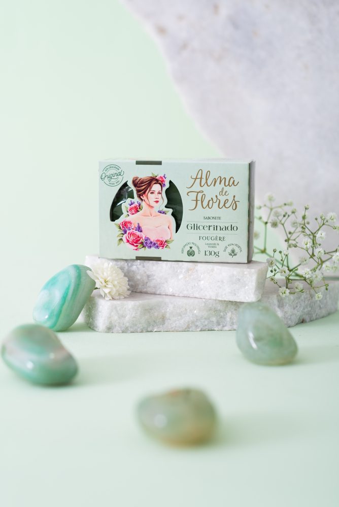 Sabonete Glicerinado Alma de Flores Fougere 130g