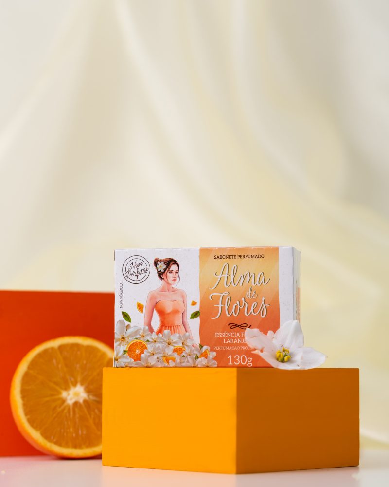 Sabonete Alma de Flores Flor de Laranjeira 130g