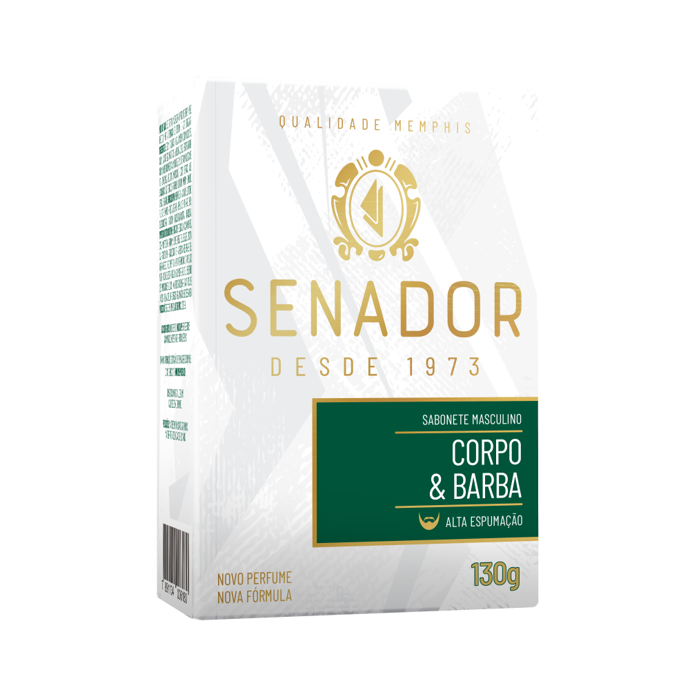 Sabonete Senador Corpo e Barba 130g
