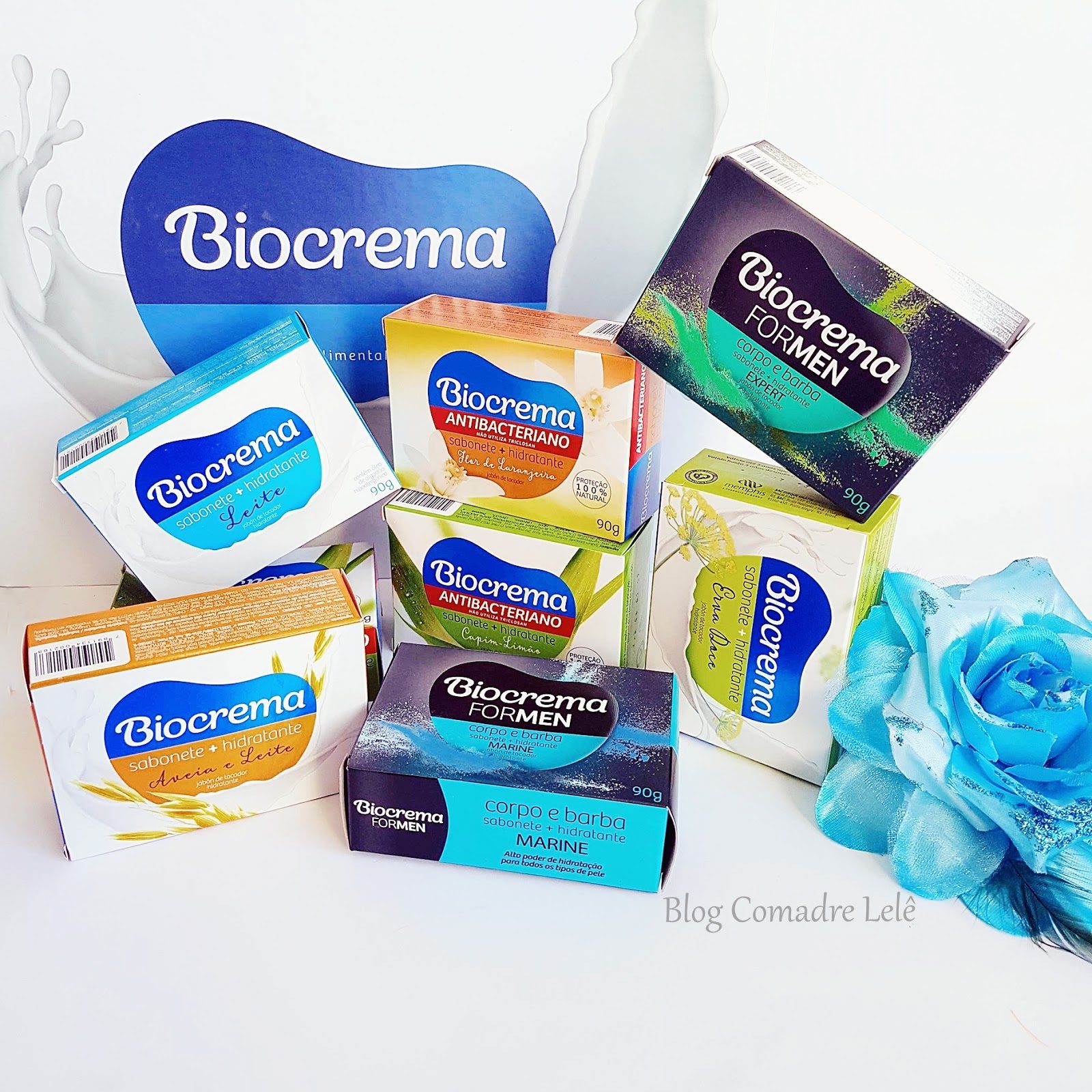 Linha de Sabonetes Biocrema - Resenha pelo Blog Comadre Lelê