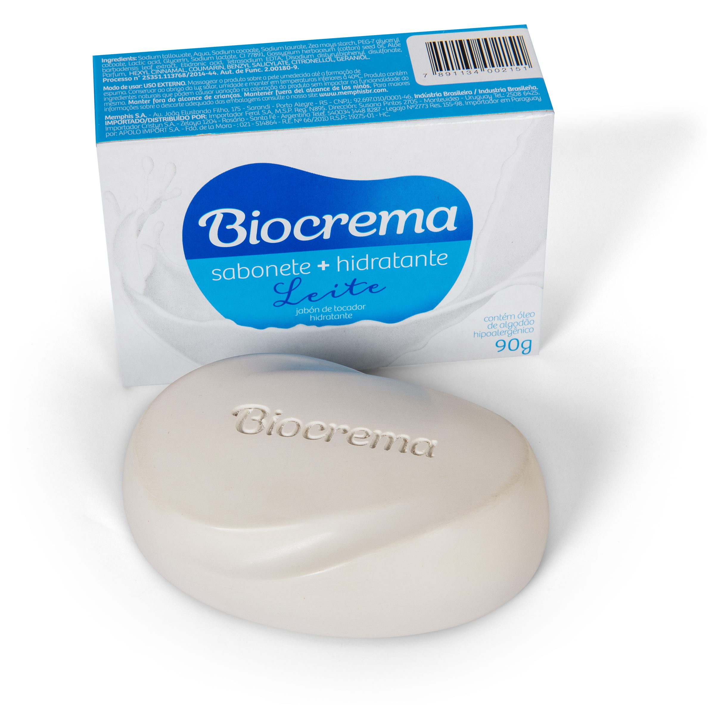 Novo formato Sabonete Biocrema