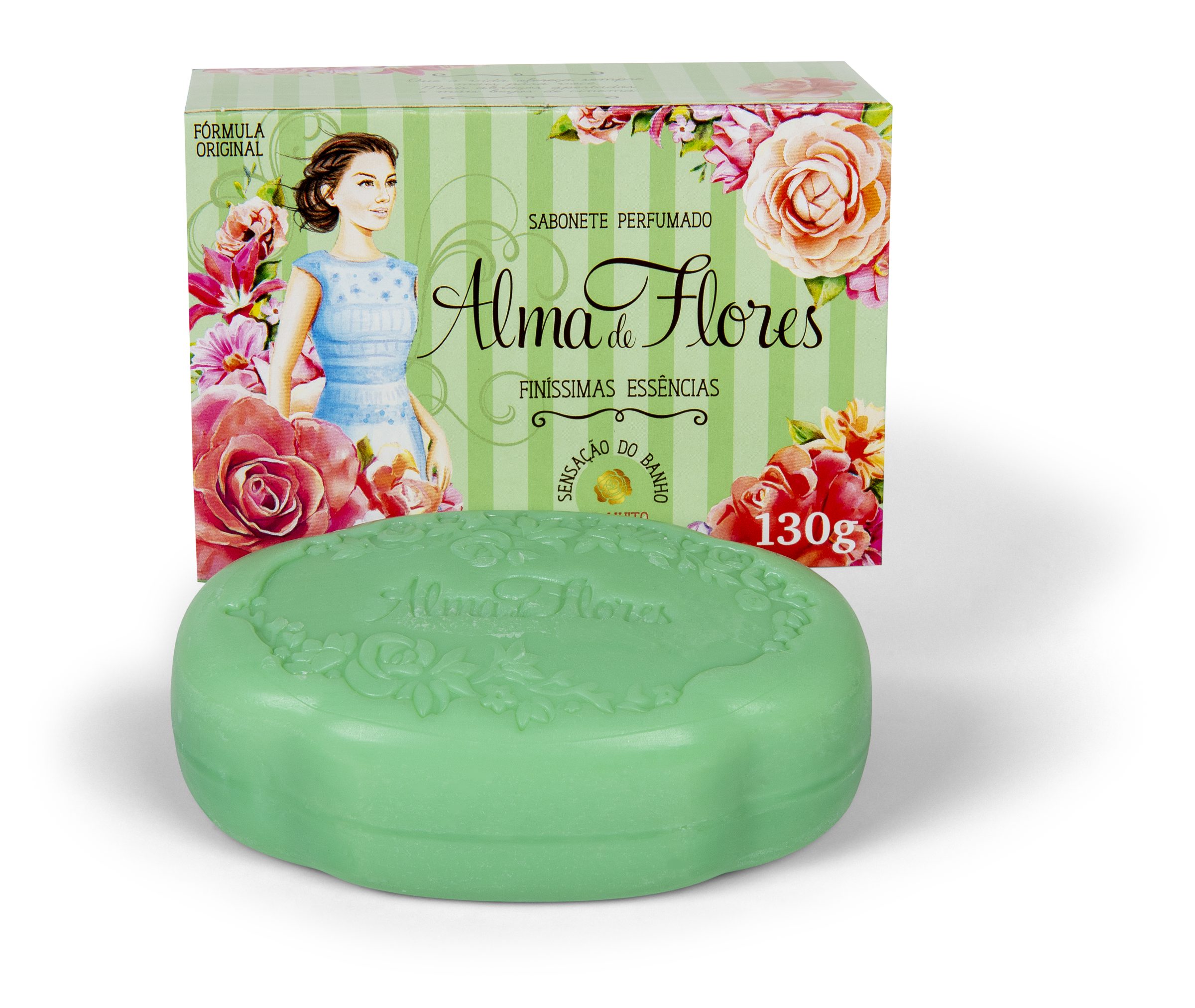 Sabonete Alma de Flores apresenta novo formato exclusivo